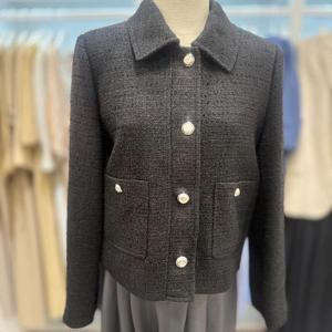 클리지 HC40 트위드카라자켓 Cp2wjk04