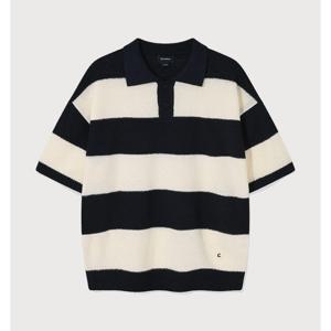 커버낫 럭비 니트 반팔 B1 CO2502KT04 DN TP