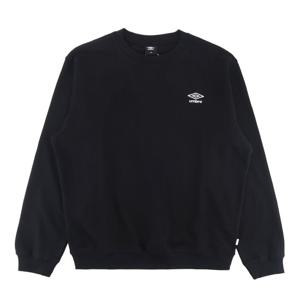 엄브로 에센셜 스몰로고 맨투맨 UQ323CFS93BLK