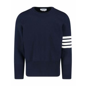 [THOM BROWNE] 라프리마 남성 보트 넥 스웨터 MKA189A00014415 Blue /8