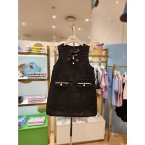 프렌치캣5 티파니 블랙펄트위드점퍼스커트 (T54KAO010)