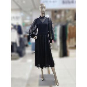 제시뉴욕 세이브존04 시스루 벌룬소매 주름 원피스 DD85KA5890KA