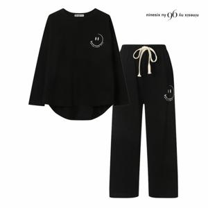 [나인식스뉴욕] 스마일 프린팅 티 앤 팬츠 셋업 (NP9ST001M0)