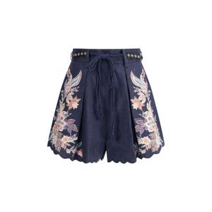 짐머만 숏팬츠 4558ASS251 NAVMLTPAI WHITE