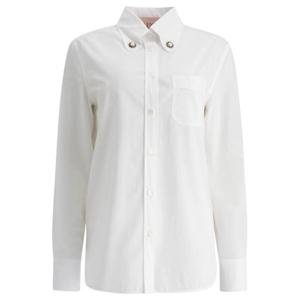 발렌티노 가라바니 블라우스 셔츠 6B3AB7805A6001 White