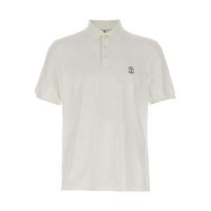브루넬로 쿠치넬리 폴로 티셔츠 ME8548770CBH20 White
