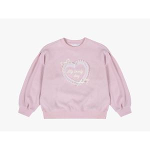 로엠걸즈하트 포인트 스웻셔츠 RGMA25WY2