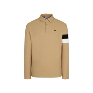 캘러웨이골프긴팔 LQS CMTY24F302_BE 남성 가을 스탠다드 티셔츠