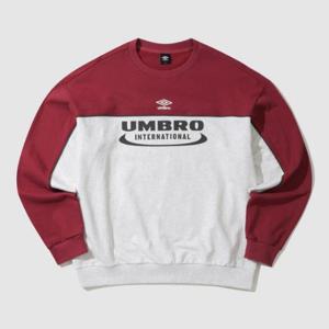 엄브로긴팔티 TQT UP121CFS16-DRE 파이핑 맨투맨 / DRE