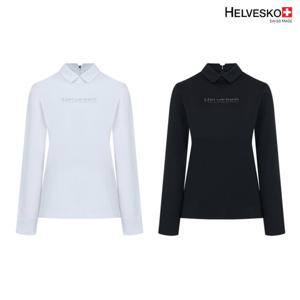 헬베스코 여성 기능성 기모 카라 긴팔티셔츠 H2FWTS277