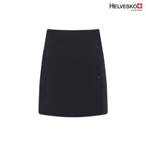 헬베스코 여성 스판 패딩 A라인 랩 스커트 H2WWSK493