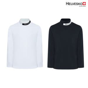 헬베스코 남성 하프넥 이너 기모 긴팔티셔츠 H2FMTS178