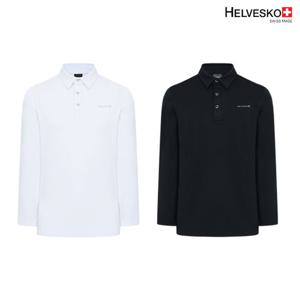 헬베스코 남성 기능성 기모 카라 긴팔티셔츠 H2FMTS177
