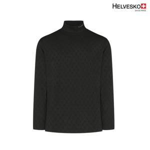 헬베스코 남성 자가드 이너 기모 긴팔티셔츠 H1WMTS123