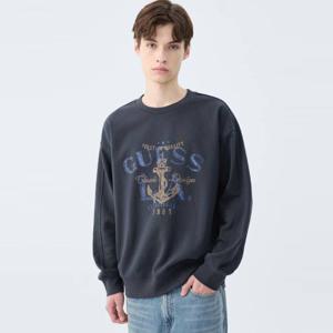 [게스(진)]공용 [DUO]ROW아트웍 맨투맨(MP1K7400)