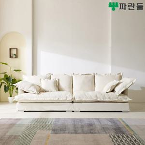 파란들가구 구스캐시 소프트 패브릭 4인용소파 4인 패브릭쇼파