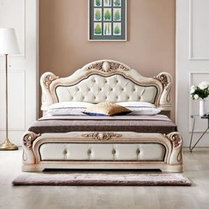 이노센트 부르주아 가죽침대 Q+본넬양면매트리스 i100538