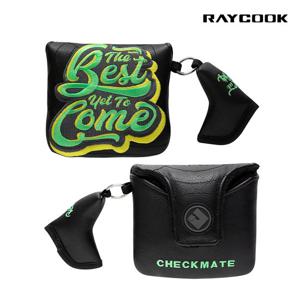 레이쿡 체크메이트 퍼터 헤드 커버 [말렛형]