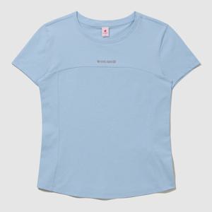 [르꼬끄]여성 애슬레저 슬림핏 듀얼플렉스 반팔 QQ322ORS82_LBL