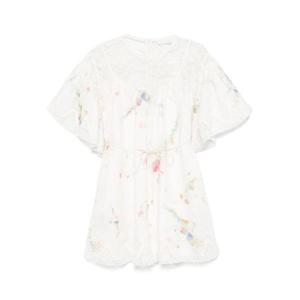 짐머만   반팔원피스 FW25 4547DSS252CRMBQFLO 5830038 White