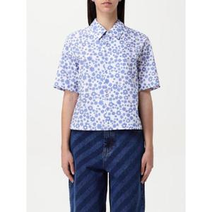 마르니   반팔 셔츠 SS25 CAMA0615S0UTC463 PFB26 5772070 Blue