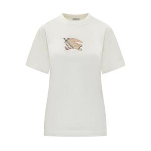 버버리 반팔 티셔츠 8116170 B7078 CHALK