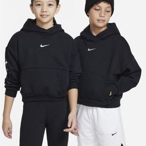 나이키키즈후드티 DX5519-010 나이키 아이콘 플리스주니어 오버사이즈 풀오버 농구 후디