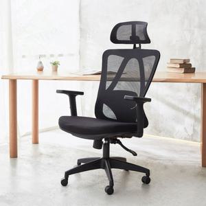 일루일루 코어 타이탄 메쉬 블랙 사무용 컴퓨터 게이밍 인체공학 학생용 책상용 의자 통풍 좋은 디자인