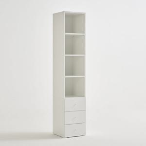 솔로리빙 담담 E0 드레스룸 시스템 다용도 틈새장 3서랍 선반 수납 모듈 옷장 400