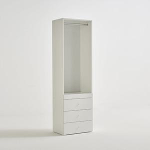 솔로리빙 담담 E0 드레스룸 시스템 행거 슬라이드 모듈 서랍 옷장 600