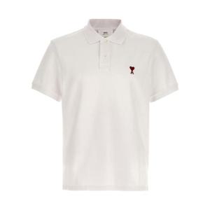 아미   반팔 티셔츠 FW25 BFUPL001760100 2057095 White