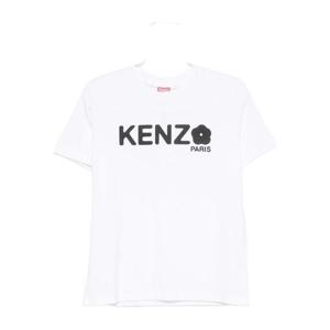 겐조   반팔 티셔츠 FW25 FF52TS1574SO01 5868246 White