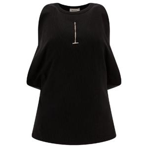 알렉산더맥퀸   반팔 티셔츠 FW24 804191QLADW1000 3153700 Black