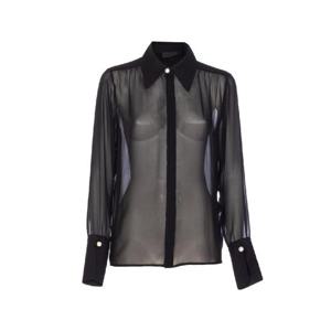 리우조   긴팔 셔츠 FW25 CF5302TS86922222 5930942 Black