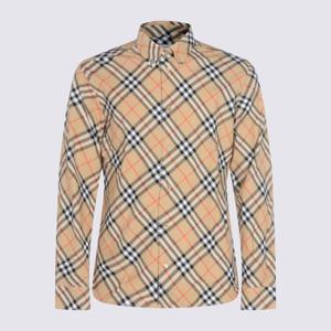 버버리 체크 패턴 클래식 핏 체스트 포켓 셔츠 8115497 B9368