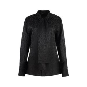 베르사체   블라우스 FW23 10112581A084461B000 2710325 black