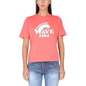 디스퀘어드2   반팔 티셔츠 SS23 S75GD0326S22427252 1133223 PINK