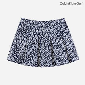 캘빈클라인골프 여성 CK로고 플리츠 치마 CA2CL230311
