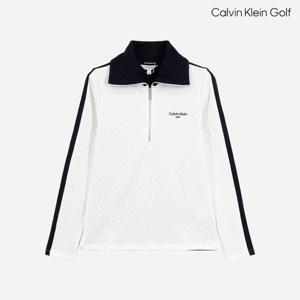 캘빈클라인골프 여성 자카드 긴팔티셔츠 CA2TL230111