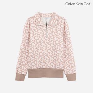 캘빈클라인골프 여성 하프집업 긴팔티셔츠 CA2TL240410