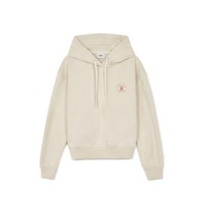 M MLB후드티 GQC 3FHDB0244-43CRD 여성 베이직 원형로고 크롭 후드티