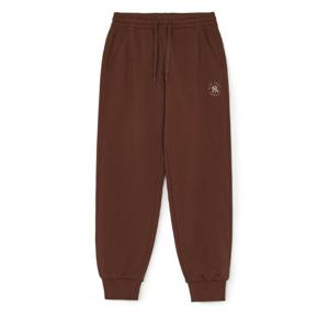 M MLB바지 GQC 3FPTB0144-50BRD 여성 베이직 원형로고 조거팬츠