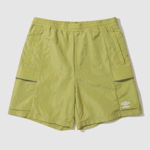 M 엄브로반바지 NQC UP321CHP81-MOS RAVE 나일론메탈 4부 카고 반바지 / GREEN