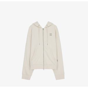 시티브리즈 에센셜 로고 와펜 후드 집업 점퍼 BB CUG4ZP01 CR