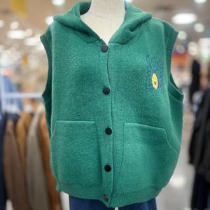 클리지 HC40 오거핏후드니트베스트 Cp8wkv05