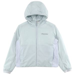 디스커버리 여성 프리마로프트 하이브리드 후드 자켓 DWSS80046SIL
