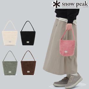 스노우피크 S25FWF-TB62 코듀로이 미니 토트백