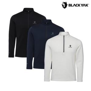 블랙야크 남성 폴라텍 파워드라이 기모 집업 긴팔티 기능성 등산복 1BYZTWU005