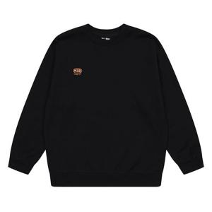 [소이]남아 기모 일러스트 포인트 맨투맨 티셔츠 21W3415_BK