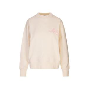 MSGM 로고 자수 크루넥 스웨트셔츠 3941MDM80257795 02 TP948148950